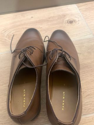 Zapatos de Piel Zara Man Talla 40