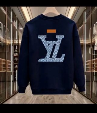 Sudadera Louis Vuitton Azul y Naranja