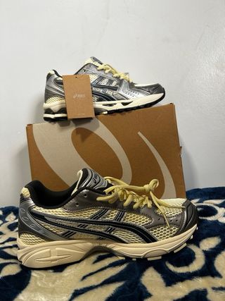 Asics Gel Kayano Gris Amarillo
