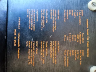 Generador TVC PAL PG-301 PROMAX