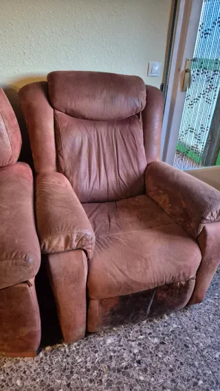 Sofá modular 3 plazas + 2 individuales