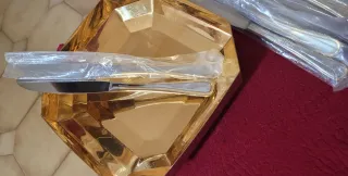 Coppa vintage oro argento acciaio gottinghen