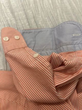 Camisa Massimo Dutti rayas roja y blanca