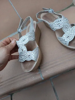 Sandalias cuña mujer verano