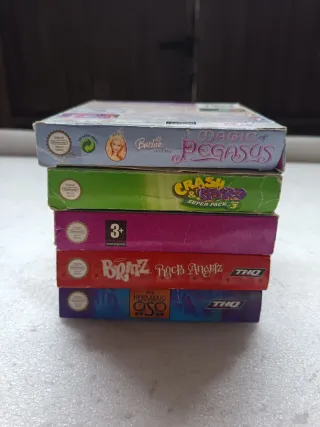 Lote 5 Cajas originales Game Boy Advance vacías