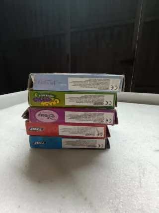 Lote 5 Cajas originales Game Boy Advance vacías