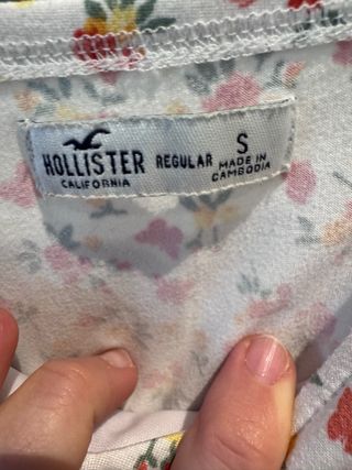 Mono corto Hollister flores