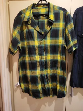 Camisa Gothicana XL Negra Manga Corta