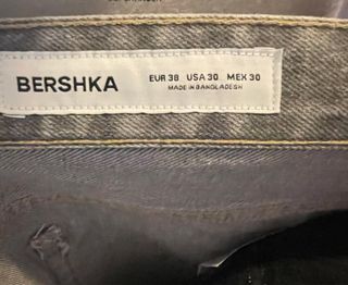 Pantalones cargo grises Bershka hombre