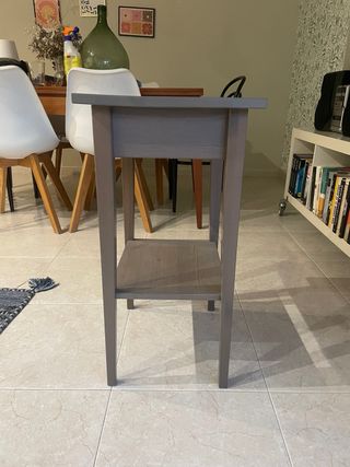 Pack de dos mesitas auxiliares de madera