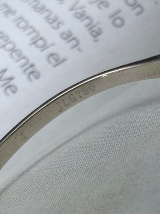 Anillo Oro Blanco 18K