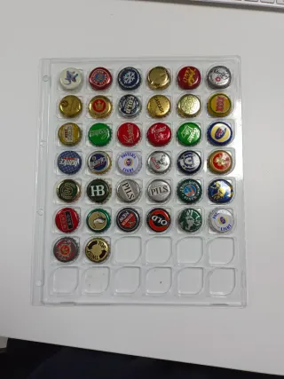 38 chapas de cerveza Australia