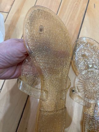 Sandalias Desigual Talla 38 Doradas