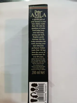 Makes your hair long strong and dark