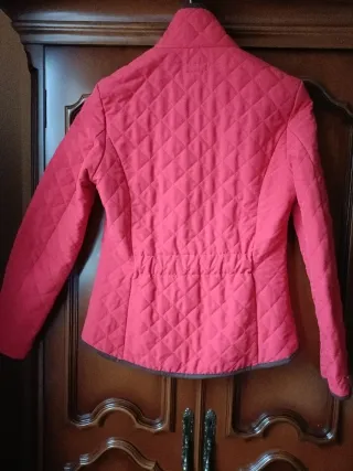 Chaqueta acolchada roja