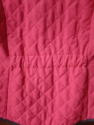 Chaqueta acolchada roja