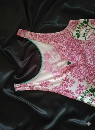 Vestido estampado floral Desigual-La vida es chula