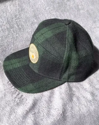 Gorra Superdry Lana Tartán Verde