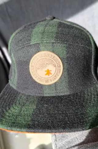 Gorra Superdry Lana Tartán Verde