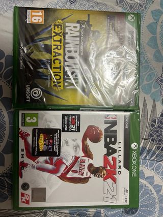 Juegos Xbox One: Rainbow Six Extraction y NBA 2K21