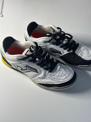 Zapatillas Joma Top Flex Blancas y Negras