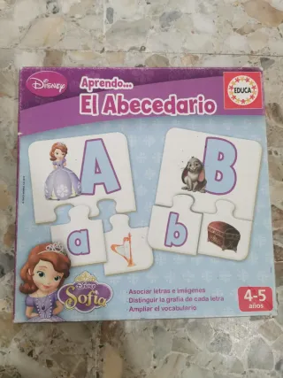 Puzzles Disney El Abecedario y Los Números