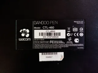 Tableta Gráfica Wacom Bamboo Pen CTL-460