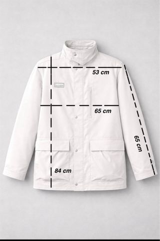 Parka Técnica Hugo Boss Naranja Talla XL