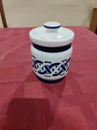 Tarro de porcelana Sargadelos