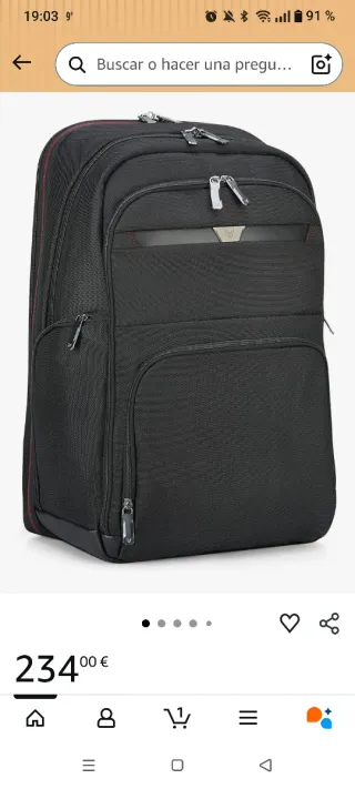 Mochila Roncato Negra