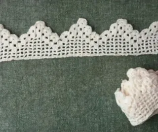 Pizzo uncinetto  313cm