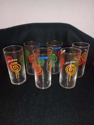 Set 6 Vasos Cristal Diseño Luminarc están sín usar