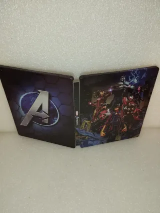 Solo Custodia Metallo Avengers Marvel PS4