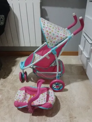 Cochecito y Silla Bebé Muñecas Nenuco