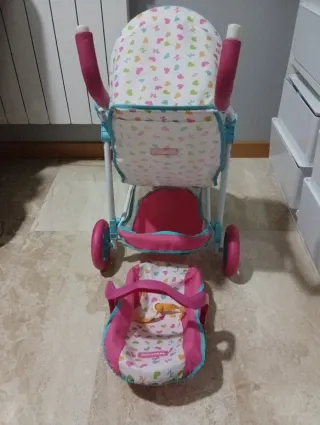 Cochecito y Silla Bebé Muñecas Nenuco