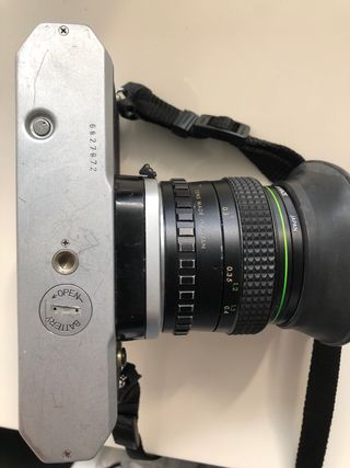 Cámara Pentax K1000 Plata/Negra