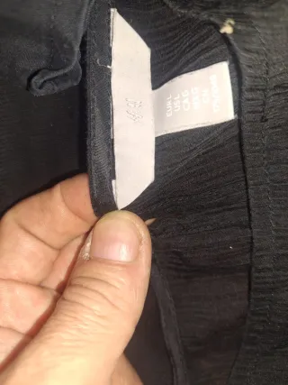 Lote 4 Camisas/Blusas Talla L Negras.precio todo