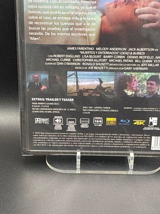 Muertos y enterrados Bluray
