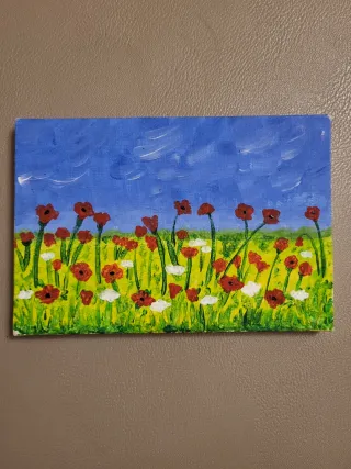 Quadro prato fiorito