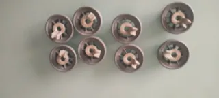 Ruedas Cesta Inferior Lavavajillas (8 uds)