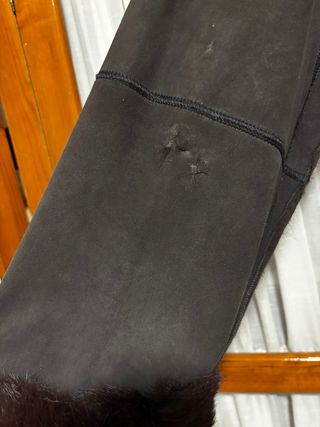 Abrigo Piel Conejo Italiano Talla XL