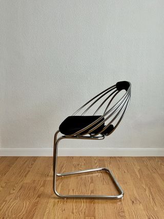 Sillas cantilever cromadas space age precio x unid