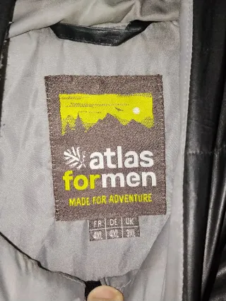 Anorak acolchado negro