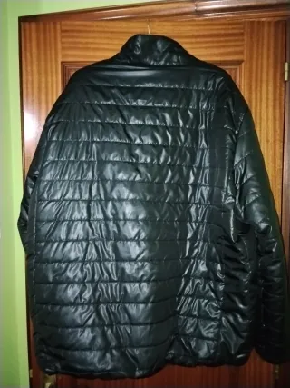 Anorak acolchado negro