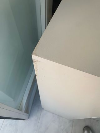 Zapatero doble blanco