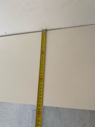 Zapatero doble blanco