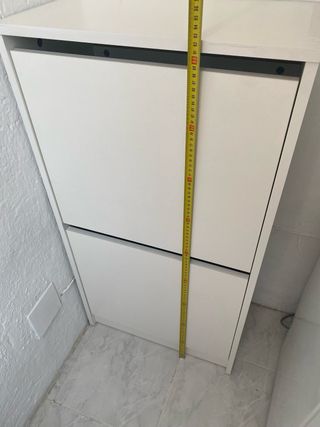 Zapatero doble blanco