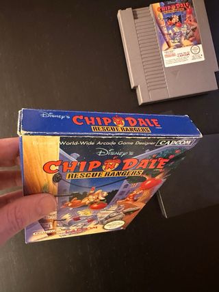 Chip'n Dale Rescue Rangers - Nintendo NES