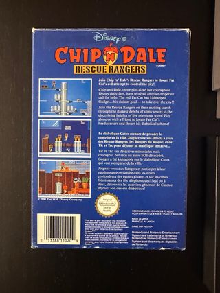 Chip'n Dale Rescue Rangers - Nintendo NES