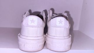 Converse blancas plataforma